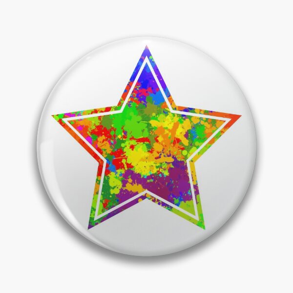 Item preview, Gay Pride Flag Star designed and sold by Batts Clay.