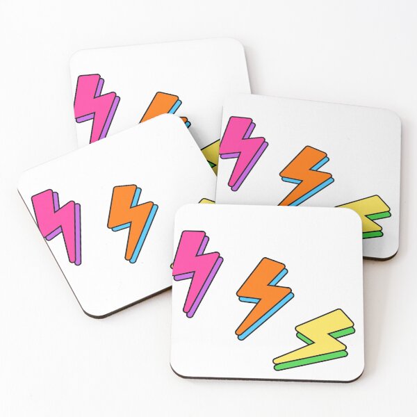 Item preview, Colorful Lightning Bolt sticker pack designed and sold by sun-kiss.