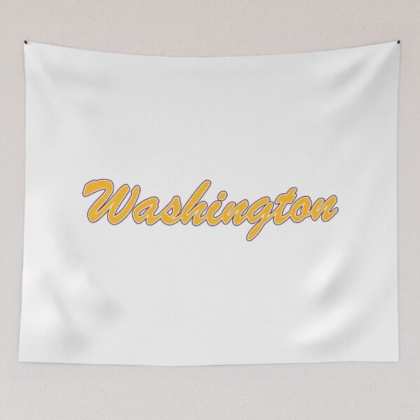 Item preview, Washington Gold and Burgundy on White designed and sold by gkillerb.