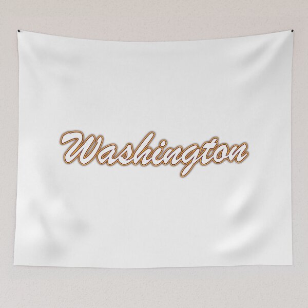 Item preview, Washington White Burgundy and Gold on White with Burgundy Glow designed and sold by gkillerb.