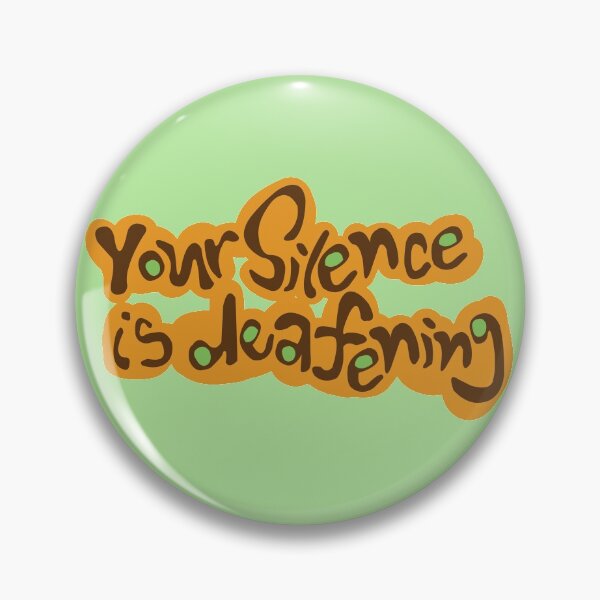 Item preview, Your Silence is Deafening (Orange)  designed and sold by rebeccartt.