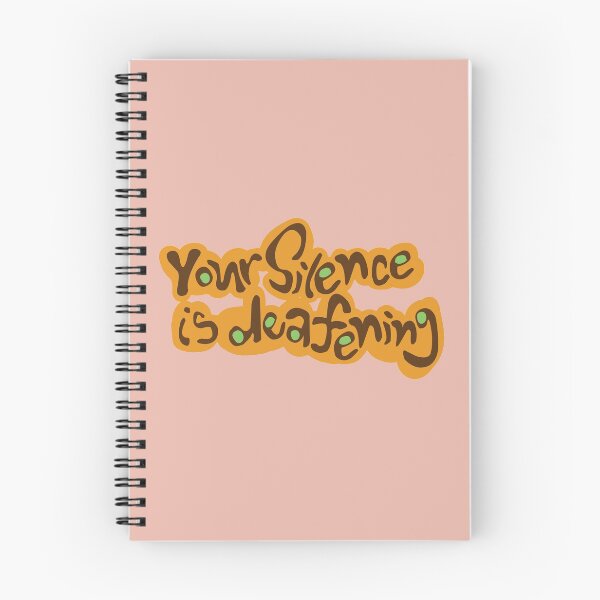 Item preview, Your Silence is Deafening (Orange)  designed and sold by rebeccartt.