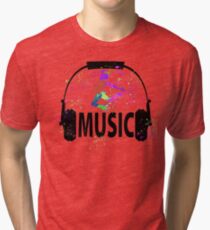 MUSIC Tri-blend T-Shirt