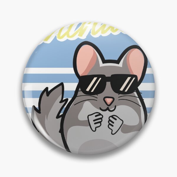 Item preview, Funny Gift print for Chinchilla Lovers | Just Chinchillin designed and sold by Lisbob.