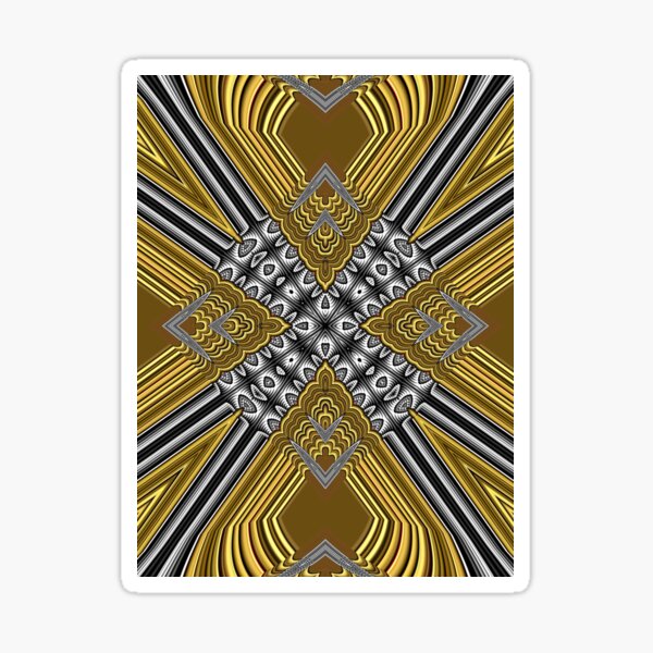 Exotic Crochet (2) Sticker