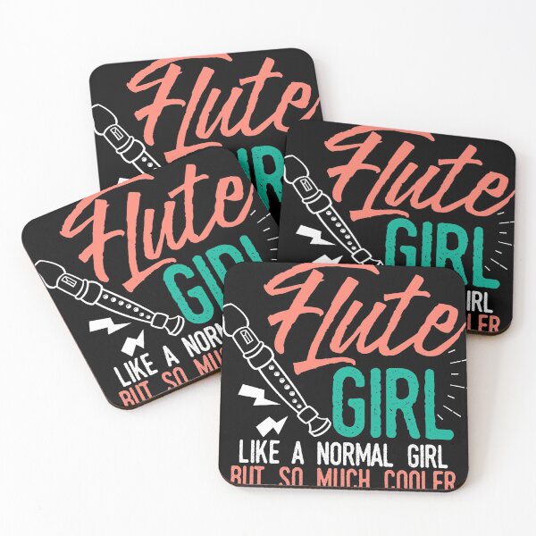 Item preview, Funny Flute Girl print | Gift product 4 Cool Flutist Girls designed and sold by Lisbob.