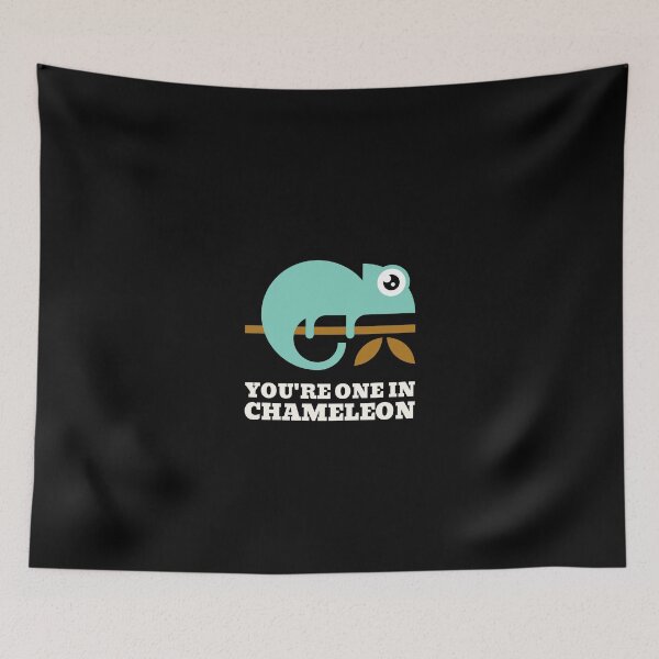Item preview, Funny Chameleon Says You're One in Chameleon designed and sold by friendlyspoon.