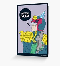 Judge Funn Greeting Card