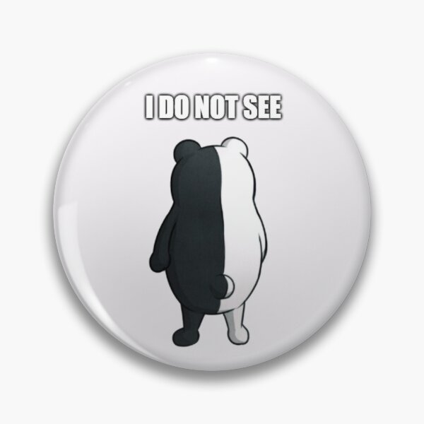 monokuma je ne vois pas Badge