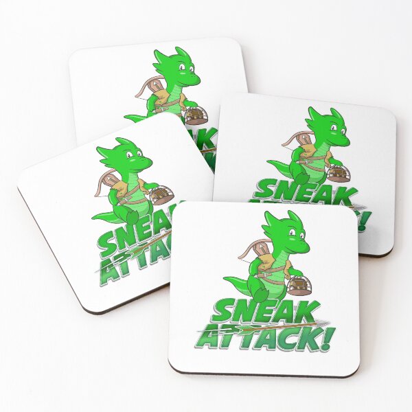 Item preview, Sneak Attack - Dragon Rogue designed and sold by gallantgoblin.