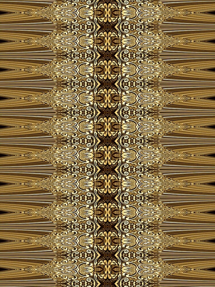 Golden Floral (3) by vkdezine