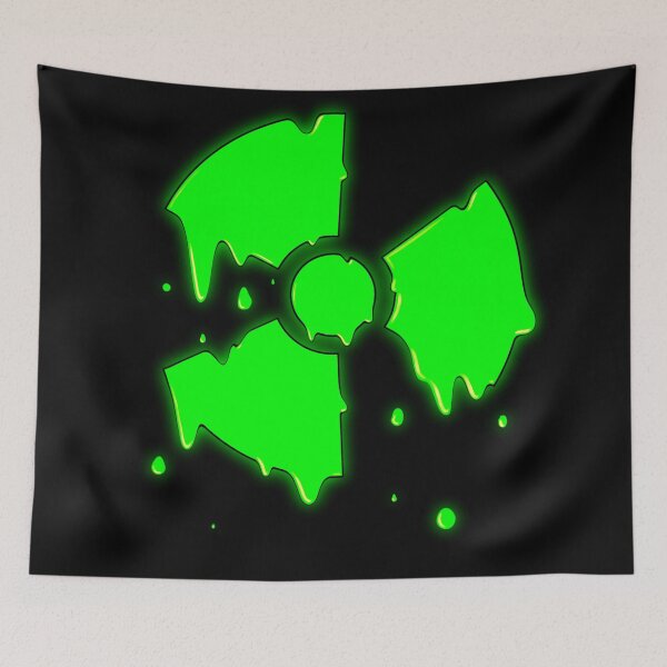 Item preview, Dripping toxic waste symbol designed and sold by wildice-116.