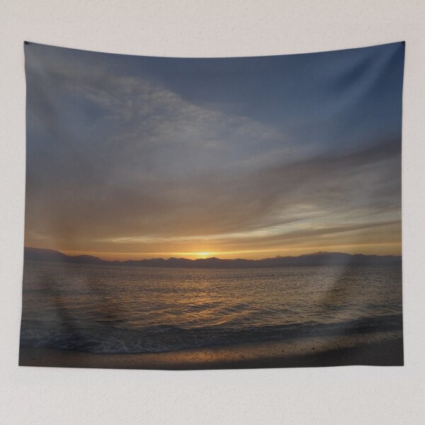 Item preview, Greek Sunset over the sea designed and sold by Catavan.