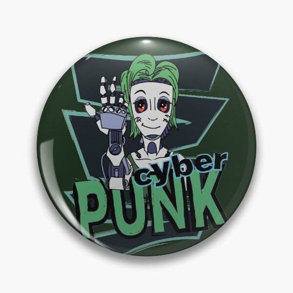 Item preview, Cyberpunk Girl designed and sold by CrimsonsDesign.