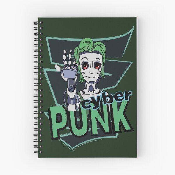 Item preview, Cyberpunk Girl designed and sold by CrimsonsDesign.