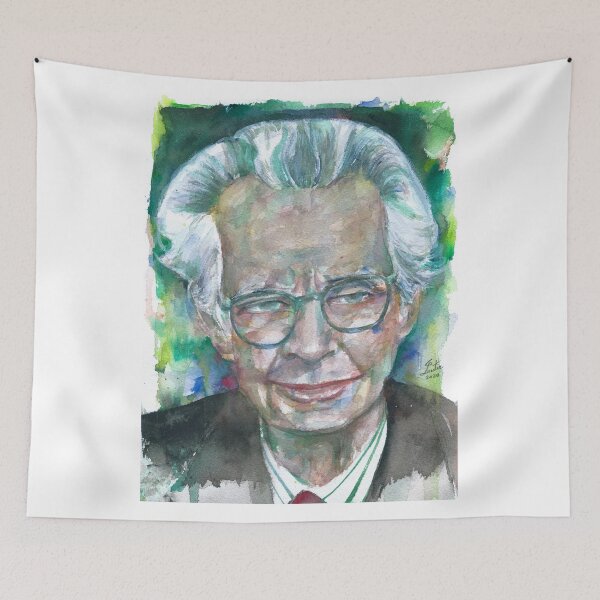 Item preview, B. F. SKINNER watercolor portrait .3 designed and sold by lautir.