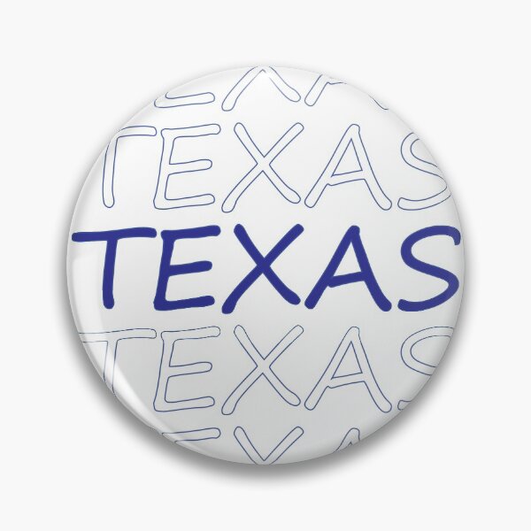 Artikelvorschau, Texas Repeating Blue Bold Großbuchstaben entworfen und verkauft von artbylukas.