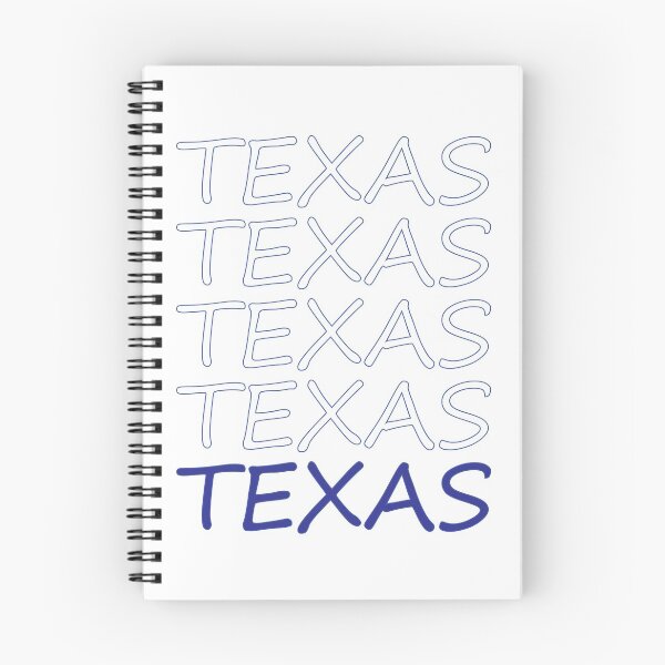 Item preview, Texas Repeating Blue Bold Uppercase designed and sold by artbylukas.