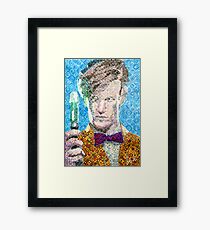The Eleventh Doctor Framed Print