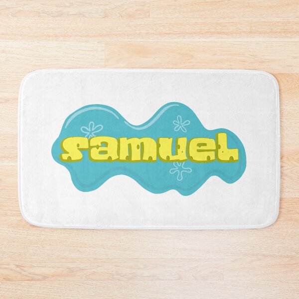 Item preview, Boy Name Samuel in SpongeBob Cartoon Style designed and sold by Space-Bug.