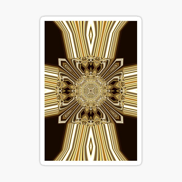 Golden Shield (1) Sticker
