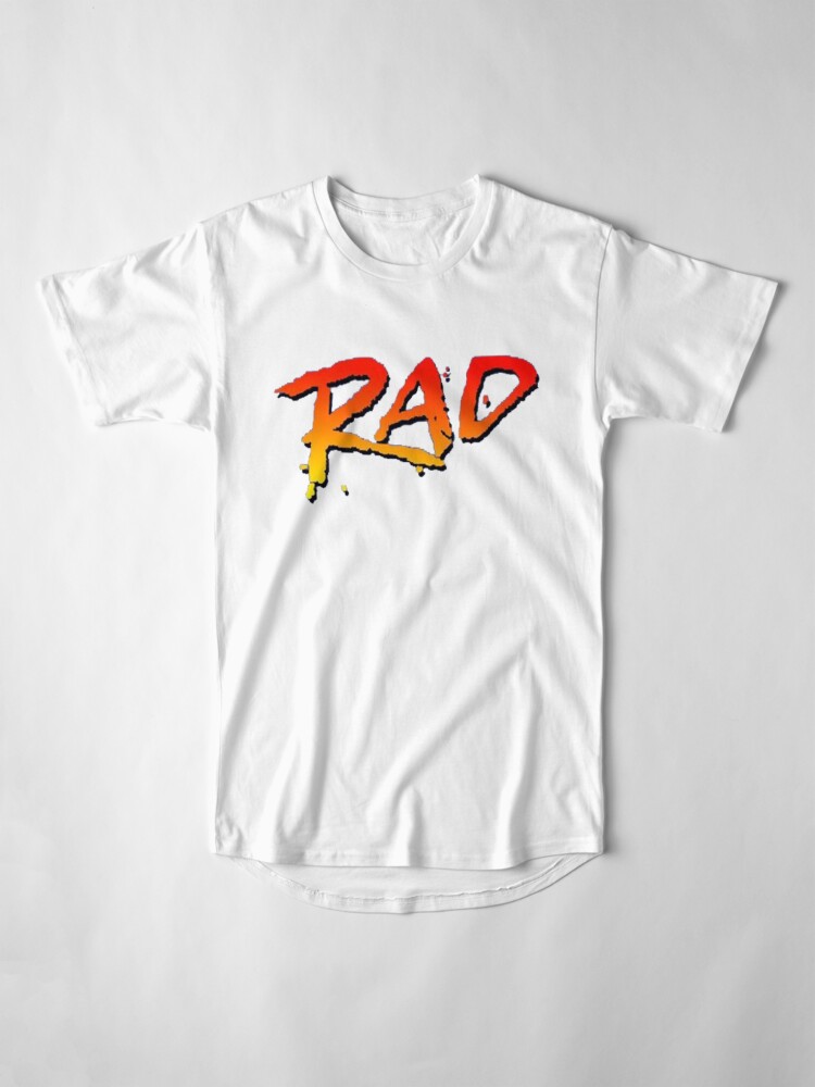 rad bmx movie t shirt