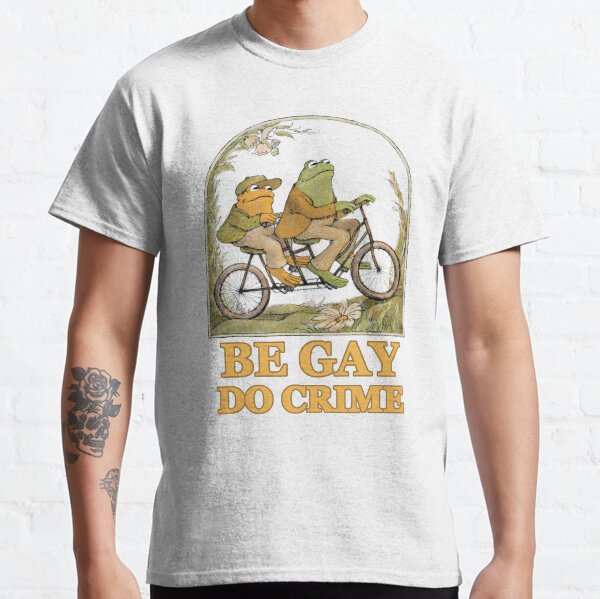 Grenouille et crapaud - Be Gay Do Crime T-shirt classique