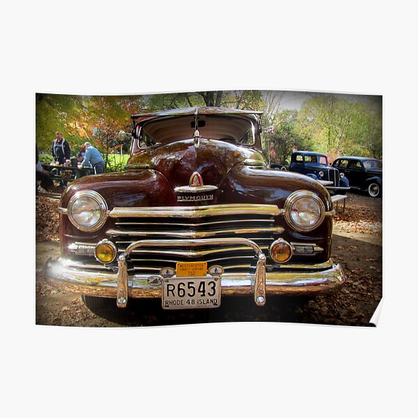 1948 Plymouth Poster