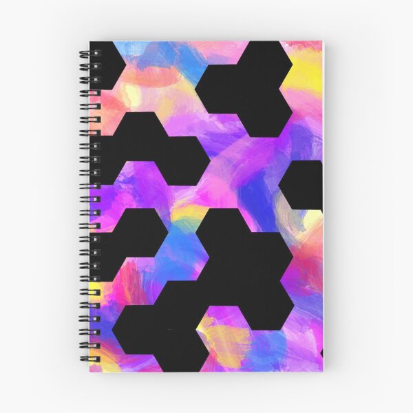 Item preview, Colourful Hexagons designed and sold by wildice-116.
