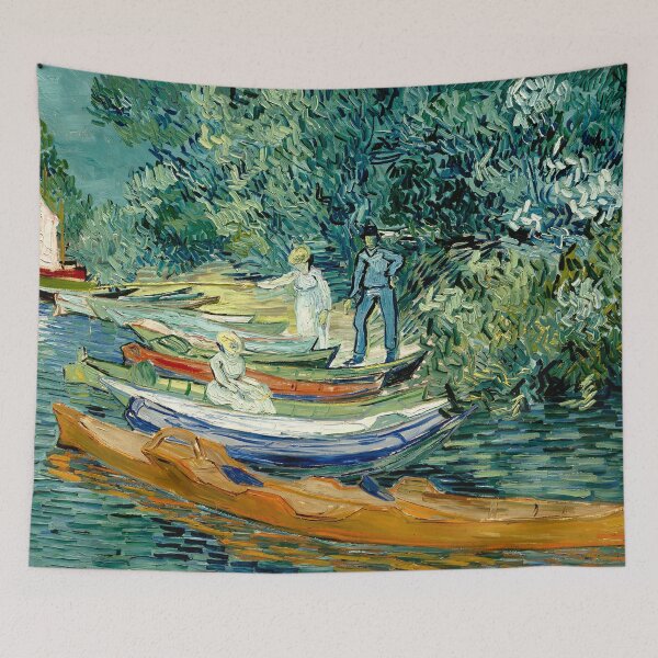Item preview, Bank of the Oise at Auvers, by Vincent Van Gogh designed and sold by Irina Polyanskaya.