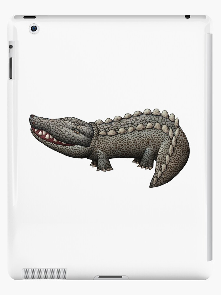 Alligator Leather iPad Mini Case with Dragon