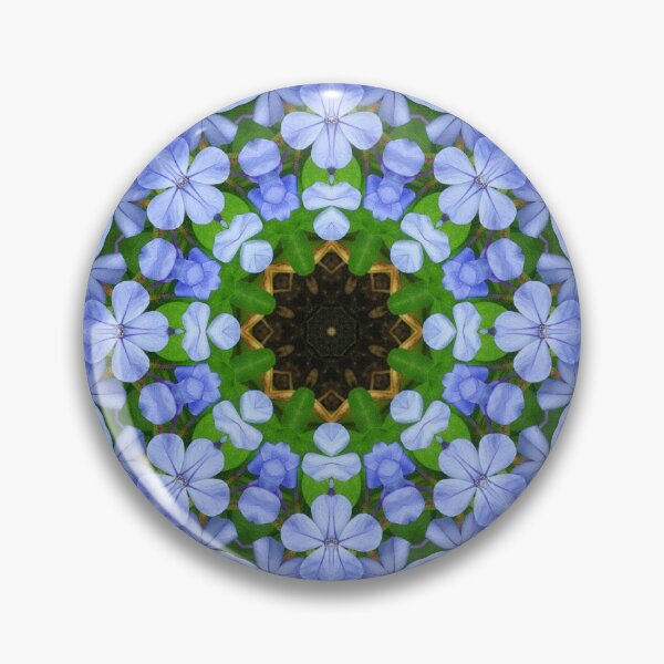 Item preview, Blue Plumbago Kaleidoscope K11 designed and sold by rvjames.