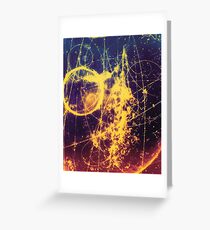 Bubble Chamber Greeting Card