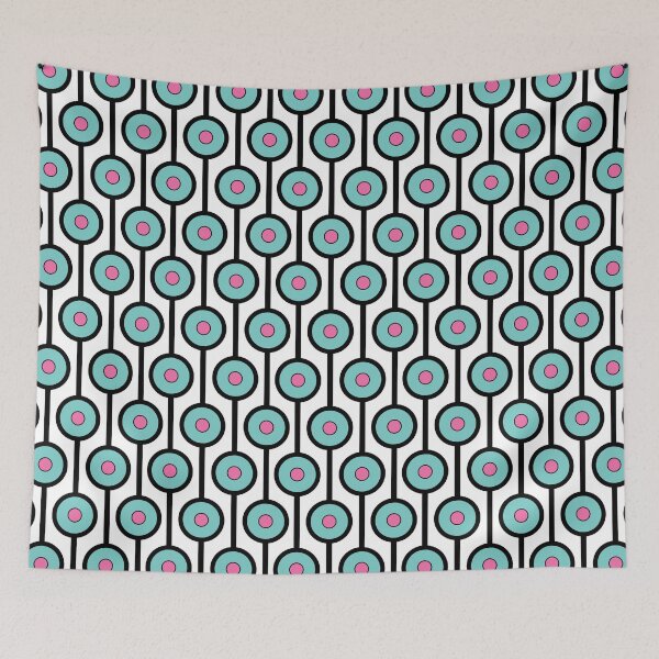 Item preview, Retro 1970's Bohemian Style Seventies Vintage Pattern designed and sold by Inspired Images.
