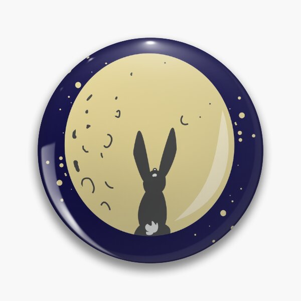 Item preview, The Bunny in the Moon designed and sold by geekartistry.