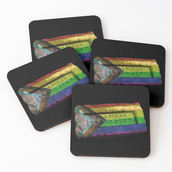 Item preview, Progress Pride Brick designed and sold by MokiAwa.