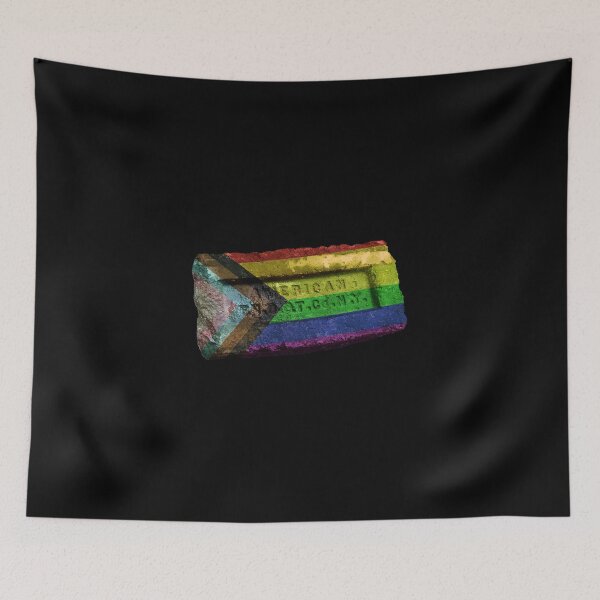 Item preview, Progress Pride Brick designed and sold by MokiAwa.