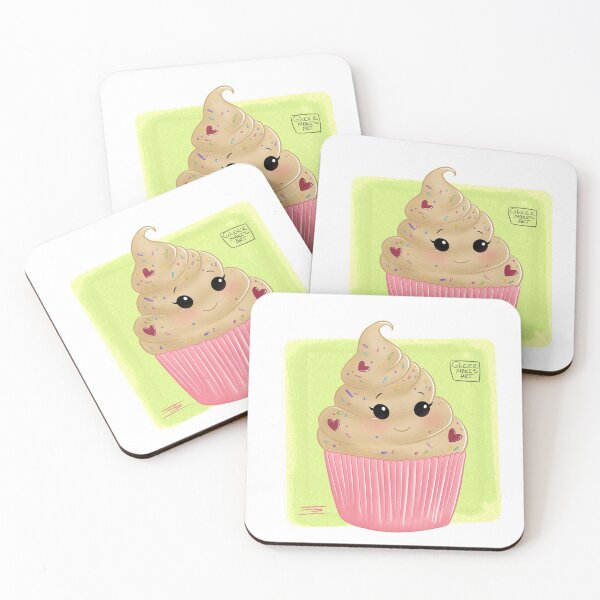 Item preview, I Heart Cupcake designed and sold by GingerMakesArt.