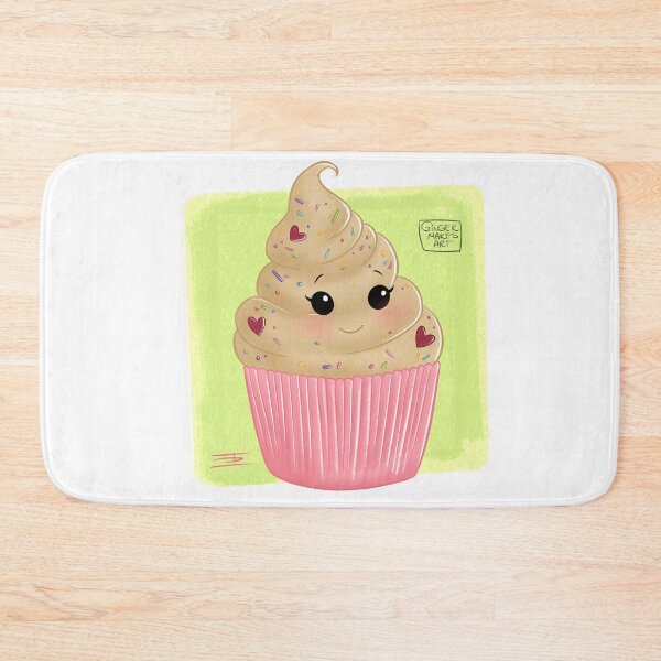 Item preview, I Heart Cupcake designed and sold by GingerMakesArt.