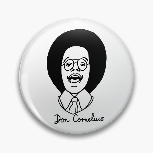 Item preview, Don Cornelius designed and sold by okpinsArtDesign.