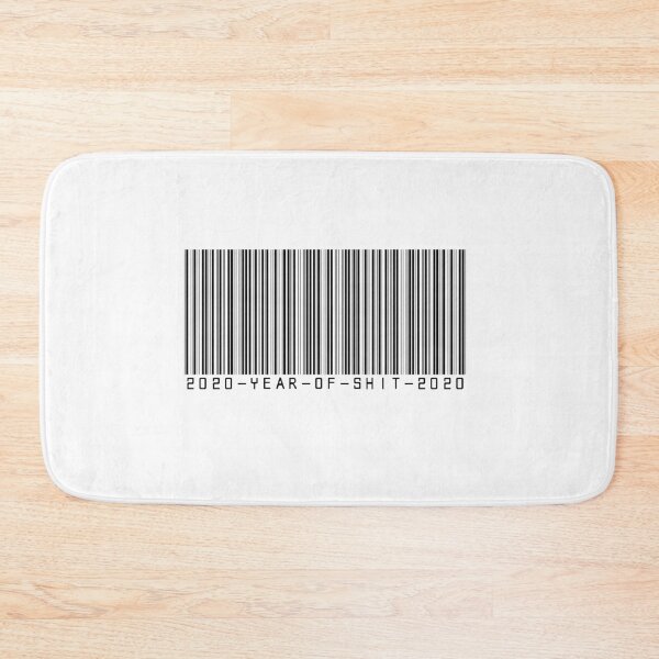 Item preview,  with a barcode design to humorously denounce the global economic crisis. Crisis worsened by the Coronavirus pandemic designed and sold by Catcrea.