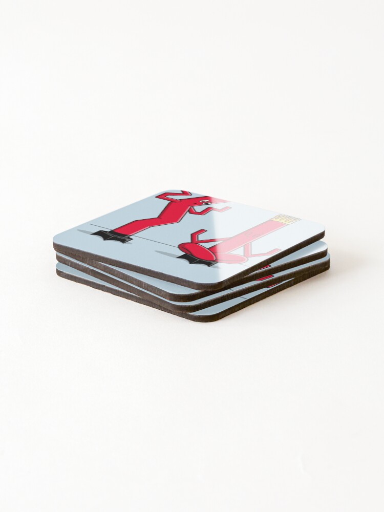 Thumbnail 4 of 5, Coasters (Set of 4), Air control! designed and sold by Raffiti.