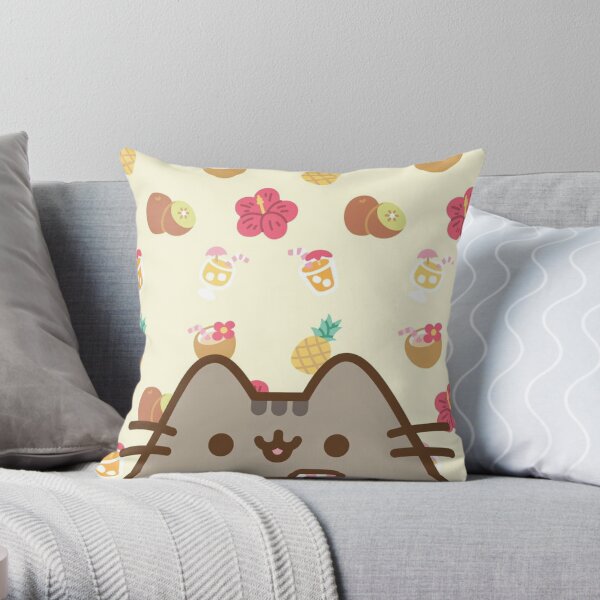 pusheen throw pillow