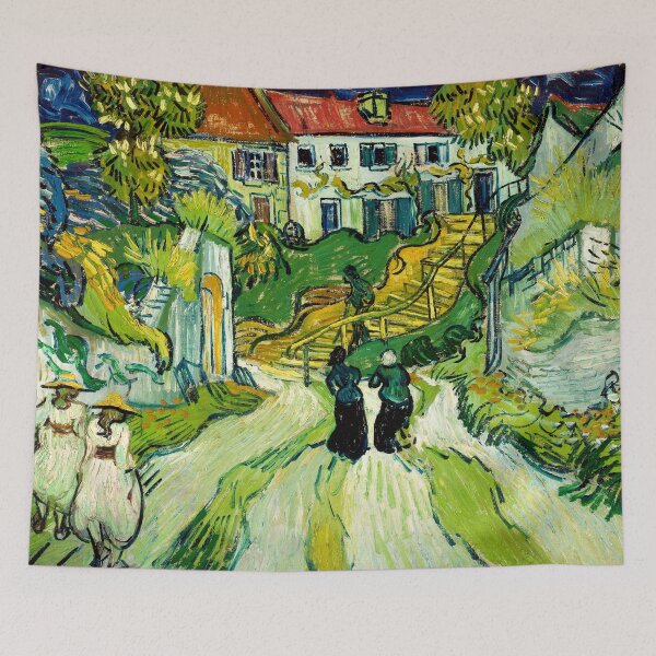 Item preview, Stairway at Auvers, by Vincent Van Gogh designed and sold by Irina Polyanskaya.