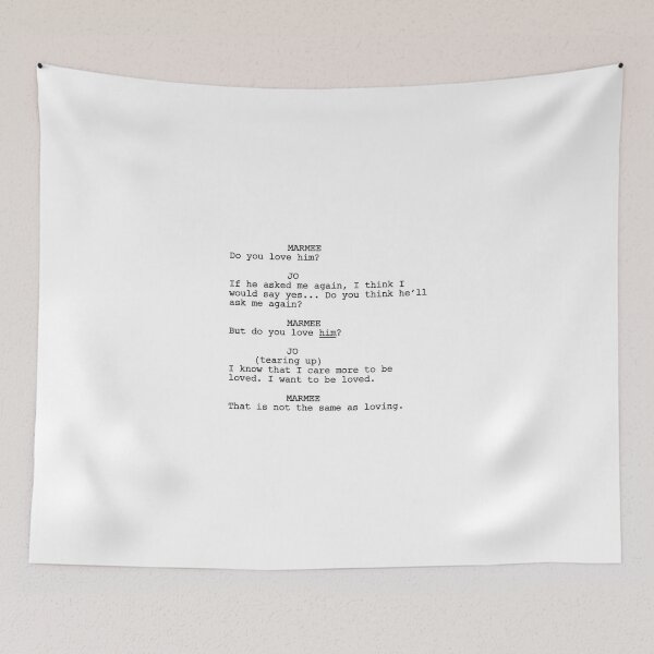 Item preview, Little Women (2019)- Screenplay Quote designed and sold by erinaceous.