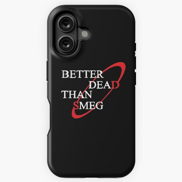 Vista previa del artículo con la obra «Mejor muerto que Smeg», diseñado y vendido por arrowroottees.