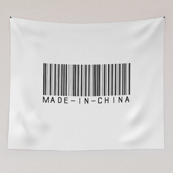 Item preview,  environmentally friendly. Report the made in china by wearing this barcode designed and sold by Catcrea.