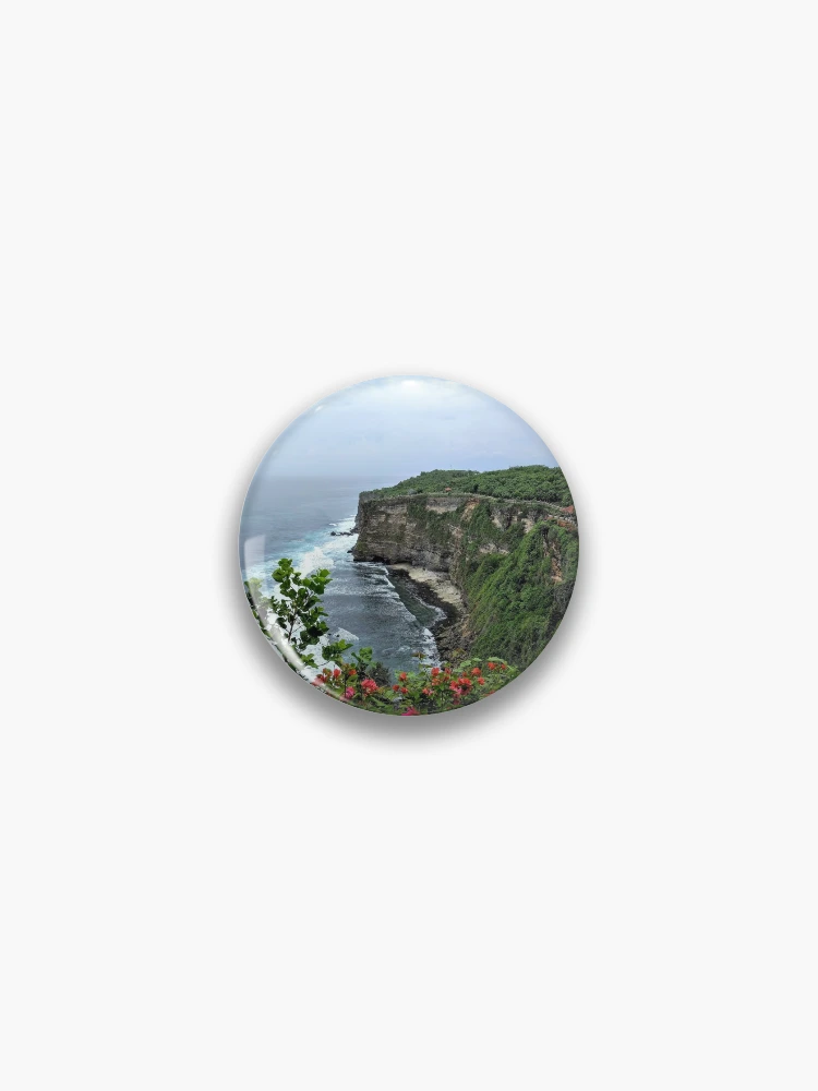 Thumbnail 1 of 3, Pin, Cliffs In Bali designed and sold by RajasIntuits.