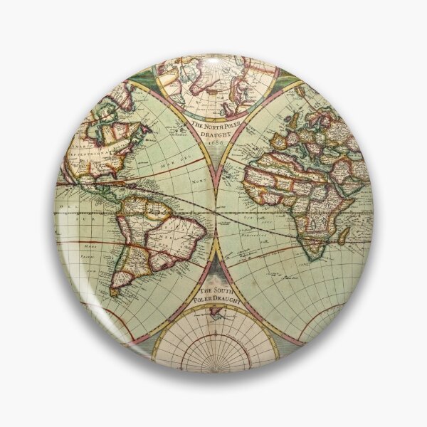 Item preview, Old Antique World Map designed and sold by madeinatlantis.