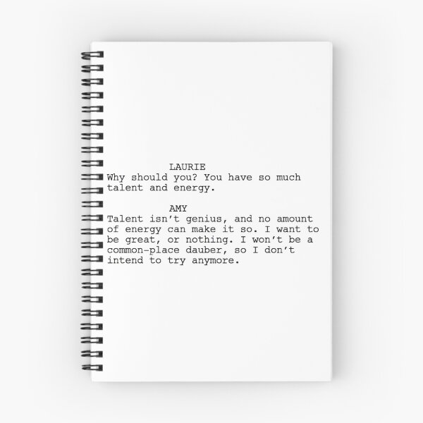 Item preview, Little Women (2019)- Screenplay Quote designed and sold by erinaceous.